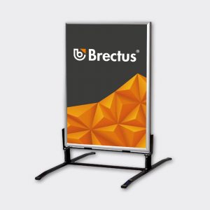 Brectus Pavement Board Wind-Sign Alu